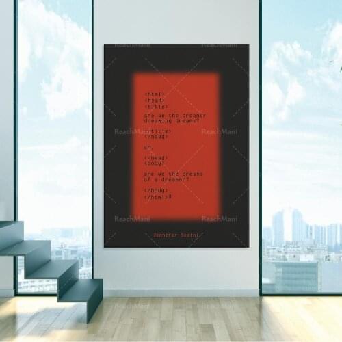 Dreamer ART PRINT | Gradient Typography Quote Digital Art File | Pastel Quote Words Minimalist Wall Art