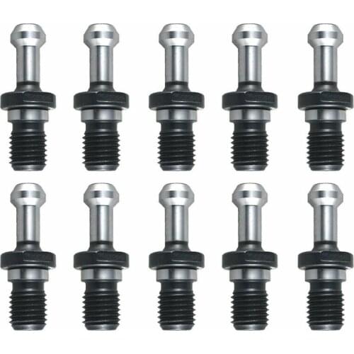 GTBL 10PCS BT30 X 45 Degree M12 Pull Stud Fixed Knob CNC Milling Machine Parts CNC Stud Fixing
