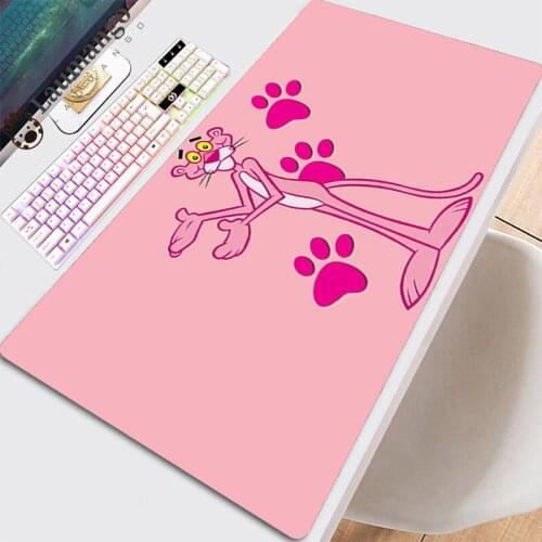 Mouse Gamer Pad Computer Accessories Table Pad Gaming Mat Cheap Laptop Long Carpet Mats Large Mouse Pad Interesting Pink Panther