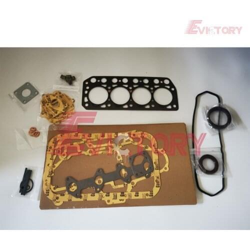 For Mitsubishi K4F overhaul gasket kit + main conrod con rod bearing set