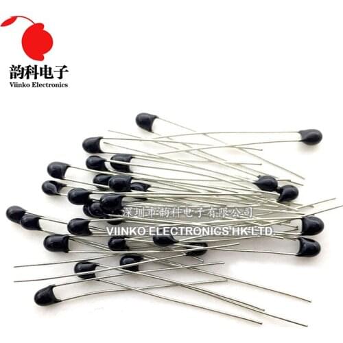 100pcs=10value*10pcs NTC Thermistor Resistor Kit NTC-MF52AT 1K 2K 3K 4.7K 5K 10K 20K 47K 50K 100K +-5% 3950B