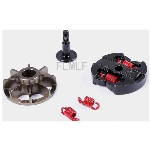 Clutch Set 2 Sprints with Metal Thermally Shoe Holder Fit for 1/5 HPI ROVAN ROFUN KM BAJA 5B 5T 5SC