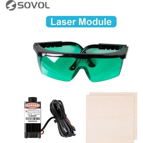 Solvo High-Power 12V Laser Engraving Head Module Head Kits For SV01, SV02, SV03, Ender 3/Pro/ V2, Ender 5/Pro 3D Printer
