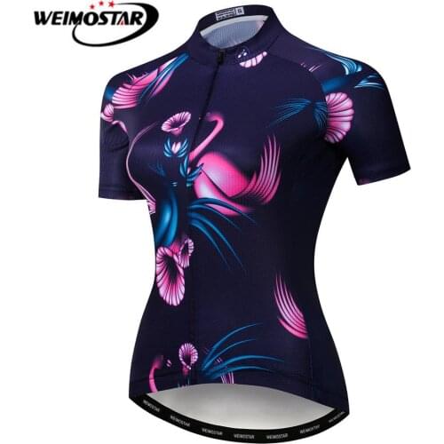 Weimostar 2021 Summer Cycling Jersey Team Sports MTB Bike Jersey Top Short Sleeve Racing Bicycle Clothes Ropa Maillot Ciclismo