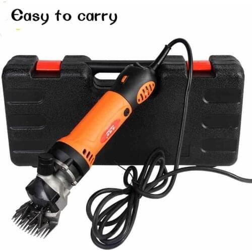 Free shipping Update ELECTRIC 320W SHEEP Cutter /GOATS SHEARING CLIPPER + 13 tooth straight blade High power cut wool