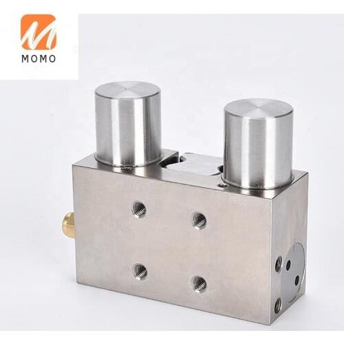 MKS2001A 20mm linear rail double cylinder pneumatic NC clamping and braking elements