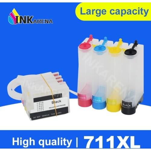 711 T120 T520 New Ciss System ink tank For HP 711 Bulk Ink System For HP711 Designjet T120 T520 Printer Ciss With ARC Chip