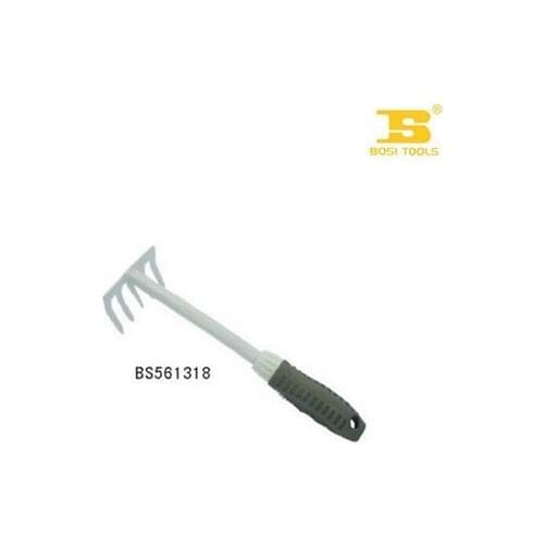 BOSI Garden Tools Comfortable 290mm Steel Sprayed 5 Zen Garden Rake