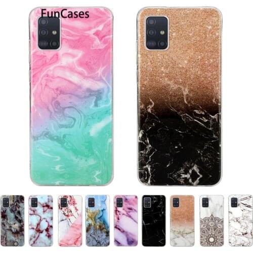 Plum Blossom Soft Silicone Cases For Samsung A41 Telephone Cover Portable Galaxy phone case A51 5G A70E A21 A01 A21S A31 A11 A71
