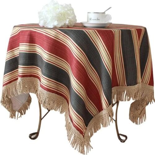 Specials! European high-end luxury fashion rustic square tablecloth round table cloth tablecloths tablecloths Western