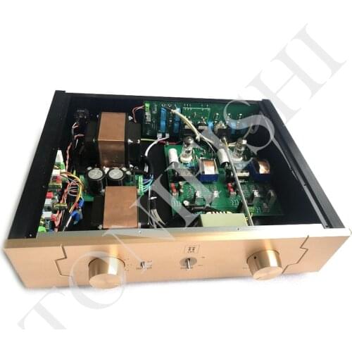 E88CC 6922 tube pre-amplifier, with balanced built-in regenerative power supply, 10 times amplification, 20DB amplification