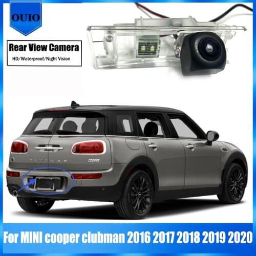 HD rear camera For MINI cooper clubman 2016 2017 2018 2019 2020 Night vision Backup Reversing Camera / License plate Camera