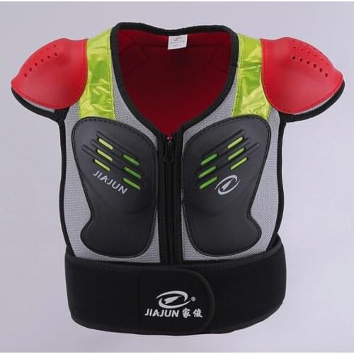 Riding childrens guard, chest and back protection, motorcycle protective equipment, sliding car, balance car protective gear