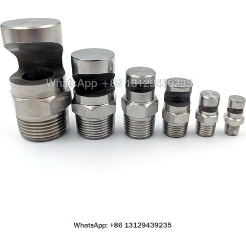 1/8” 1/4” 3/8” 1/2” 3/4” 1” Wide Spray Flat Pattern Foam Control Flat Fan Nozzle,Angle Flat Spray Tip Nozzle,Flat Fan Nozzle