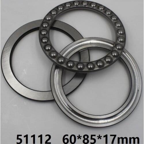 10pcs/lot 51112 Axial Ball Thrust Bearing plane thrust ball bearing 60x85x17 mm