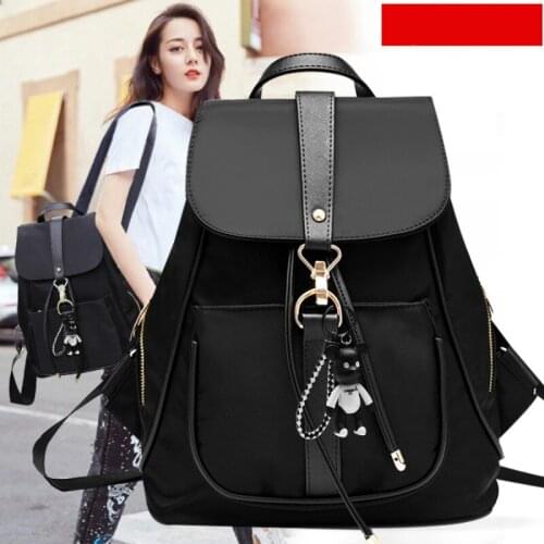 2021 Women Drawstring Leather Backpack Shoulder Bag Trendy Female School Bag Teenage Girls High Quality Fashion Rucksack Y23