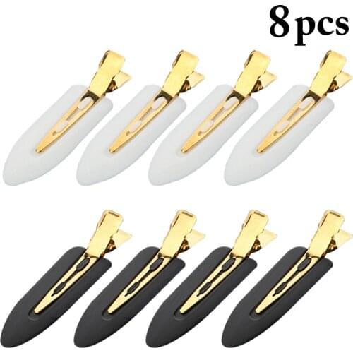 8PCS No Bend Hair Clip Lovely Cute Fashion Leaves Pin Curl Clip Hair Accessory Women Styling Accessories Hair Styling Bang Clips