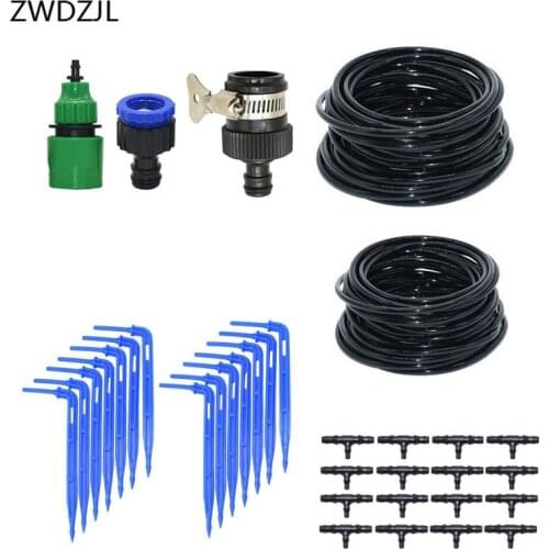 Automatic Drip irrigation system arrow drip micro drip system DIY watering kit 2-way greenhouse garden watering 1 set