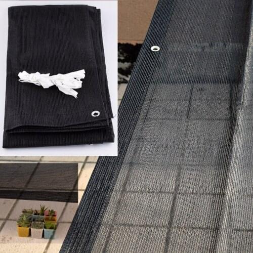 Hi-quality Anti-UV HDPE Sun Shading Net Balcony Outdoor Awning Garden Courtyard Succulent Plant Sunshade Net 90% Shading Rate