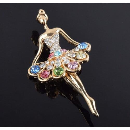 Creative Cartoon Badge Girl Colorful Suit Pins for Backpacks Cute Badge Gifts for Kids Kawaii Pins Badges for Clothes Metal Pins