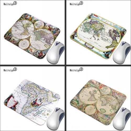 Mairuige color and silver game map custom print mouse pad computer notebook anti-slip rubber bottom wear-resistant pad mat