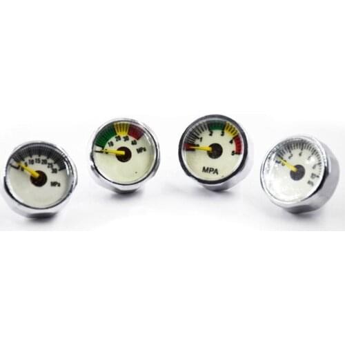 OOTDTY Luminous Air Compressor Pneumatic Hydraulic Fluid Pressure Gauge 0-5/10/30/40MPA