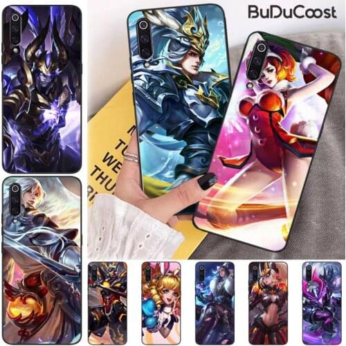 Popular game king of glory Coque Shell Phone Case For Xiaomi Mi 9 9T CC9 CC9E 8 SE Pro A2 Lite 6X 5 A3 A1 Max Mix 2 3