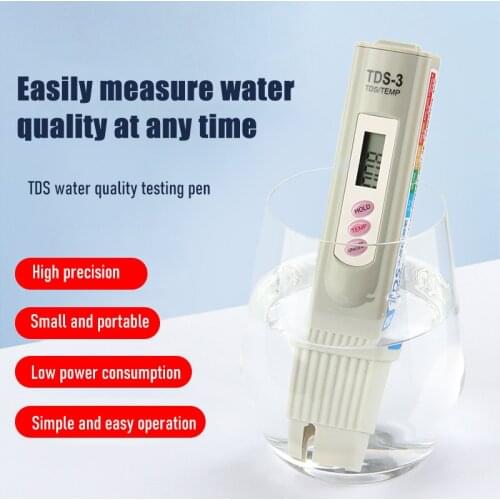 Portable Pen Portable Digital Water Meter Filter Measuring Water Quality Purity Tester TDS Meter 15%Off Tools
