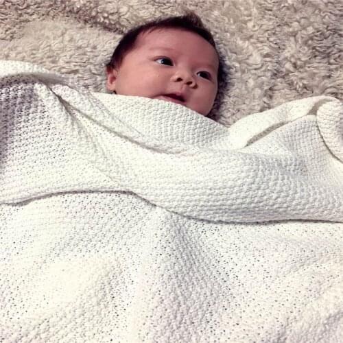 Sale 1 Pc/lot Wool Blanket/ Summer Cotton Blanket/ Europe All-match Solid Baby Nap Blanket Receiving Blanket
