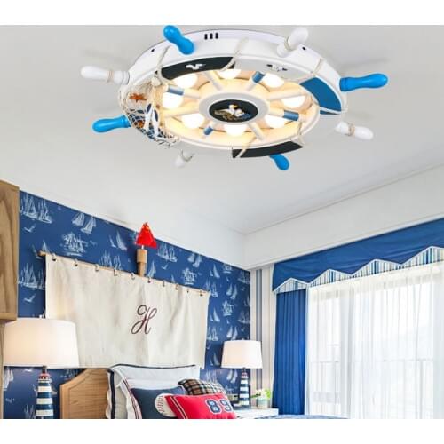 LED Kids Chandelier for Bedroom Children Girl room Boy Kids ceiling lamp home interior 3 Color smart chandelier