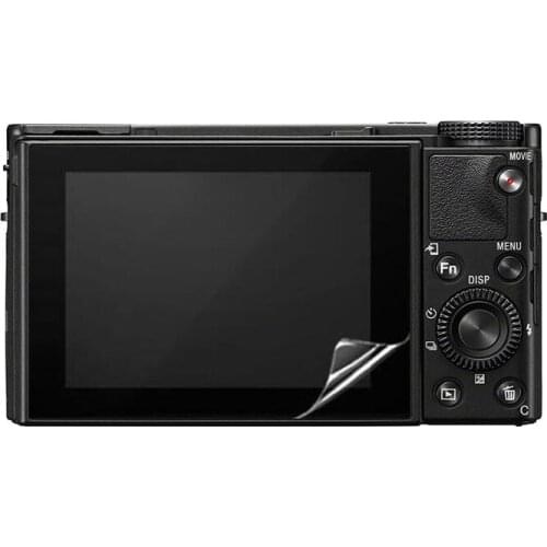 3 x PET Screen Protector Soft Cover Guard Protective Film for Sony DSC-RX100 VII Mark 7 RX100M7 RX100VII RX100 M7 Mark7 Camera