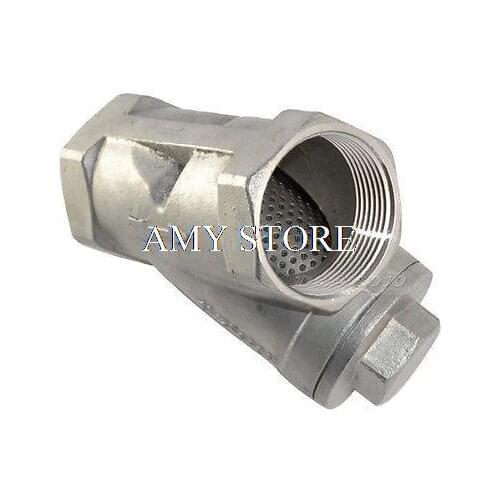 1" Female BSPP 800 WOG WYE STRAINER MESH FILTER VALVE SUS304 SS304 STAINLESS STEEL Y-TYPE STRAINER