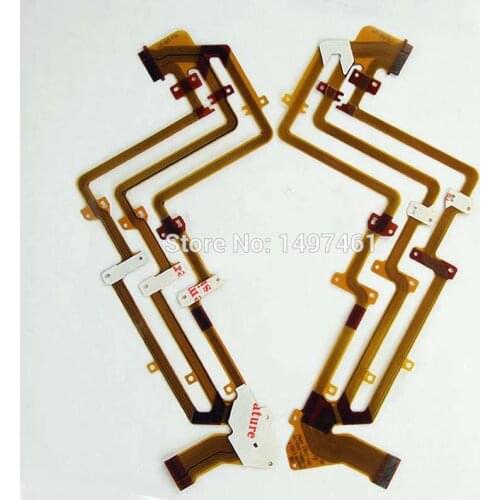 2PCS LCD hinge rotate shaft Flex Cable for Sony DCR-SX73E DCR-SX83E HDR-CX110E SX73 SX83 CX110 CX115 CX116E Video camera