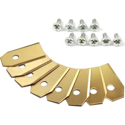 30pcs Lawn Robot Blade Stainless Steel Replacement Blade Trimmer Cutter Piece Automower Yardforce Accessories Garden Tools