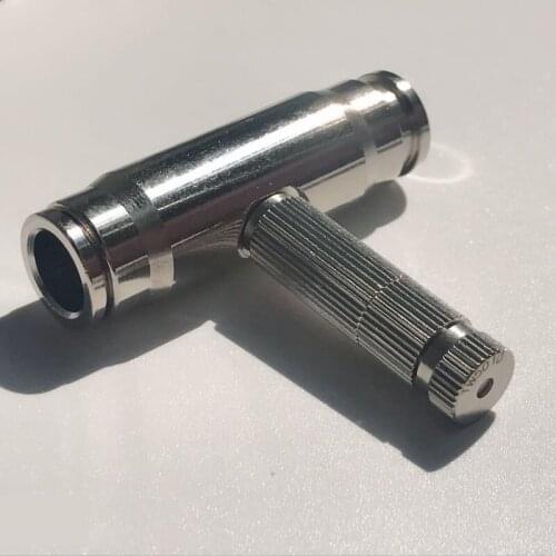 5PCS High Pressure Mist Nozzle with filter Fogging Sprinklers and 5PCS Nozzle Seat 3/8" 9.52mm Tube Connector
