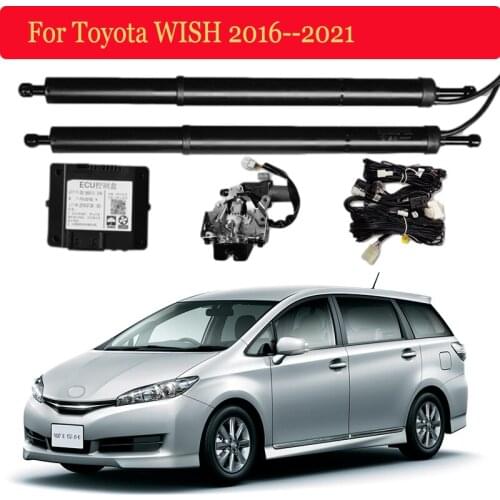 Car Electric Tail Gate Lift for Toyota WISH （2016+） Years Auto Rear Door Control Tailgate Automatic Trunk Opener Foot Sensor