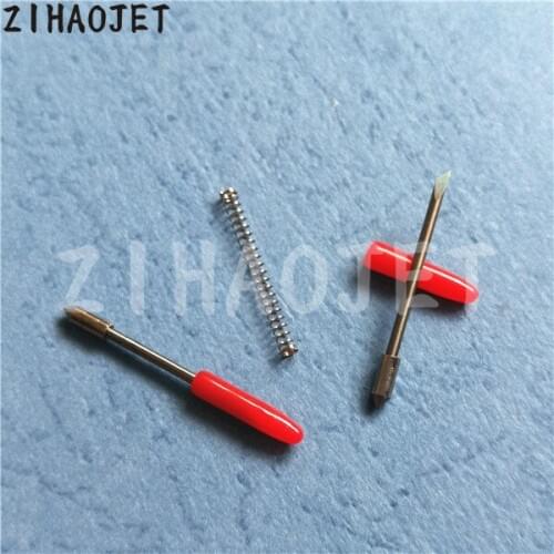 Free shipping 10pcs 45 degree Graphtec CB09 CE6000 CE5000-60 Blades For silhouette cameo craftrobo VINYL CUTTER PLOTTER