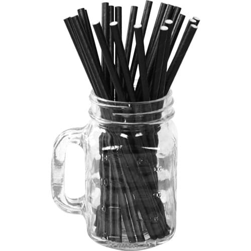 Halloween Paper Straws Bat Pattern Party Disposable Drink Straws Party Decorations Bar Accessories Kitchen Accessories