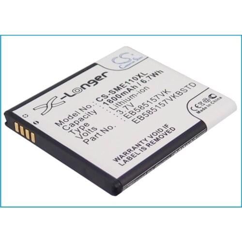 CS 1800mAh/6.7Wh battery for Samsung Celox,SHV-E120S EB585157VK, EB585157VKBSTD