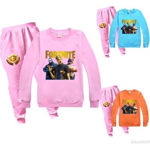 Fortnites Spring Autumn Toddler Boys Clothes Sets Costume Kids Clothes Girls Boys Sport Suit