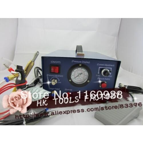 FREE SHIPPING 110v voltage mini argon spot welder , jewelry welding machine 400w