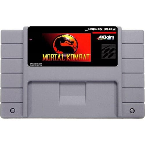 Hot Selling 16bit 46pin Super Game Card - MORTAL KOMBAT