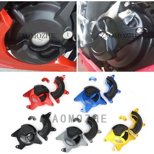 Motorcycle CNC Aluminum Engine Guard Case Slider Cover Protector Left & Right For Honda CBR300R CB300F 2015 2016