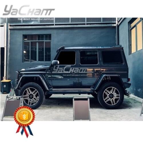 Car-Styling Carbon Fiber Fender Flares Kit 4pcs Fit For 2002-2017 MB W463 G Class G63 G65 G500 4x4 Front & Rear Fender Flare