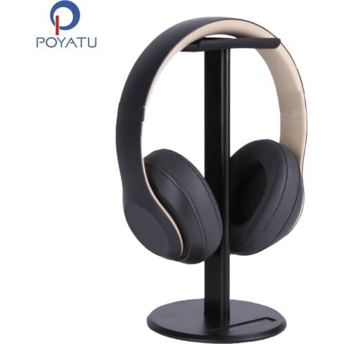 POYATU Headphone Bracket Rack Headphone Stand Headset Holder Rack Hanger Headphone Hang Display Rack Earphone Sticky For JBL