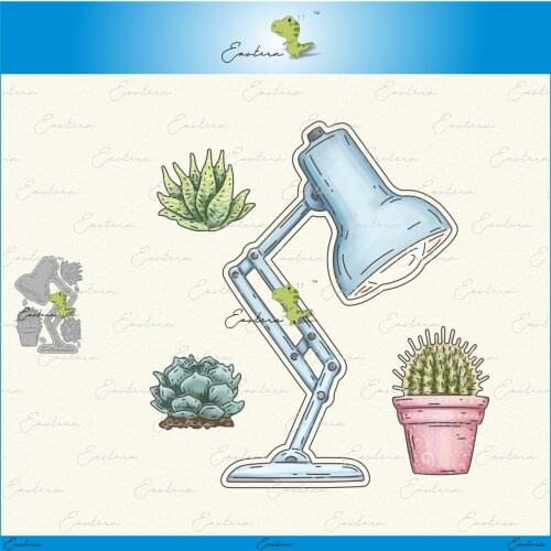 Table lamp and plant Cutting Dies new 2020 Metal mould dies Scrapbooking Paper Making Craft die dies metal cutting dies