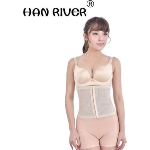 Sports belt hollow breathable thin belly postpartum recovery sexy body corset summer body sculpting belt four seasons Free shipp