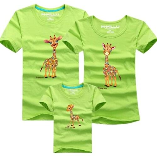 XINENGE T-shirts For Dad And Son For A Photo Shoot