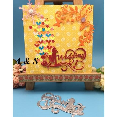 Y102 METAL CUTTING DIES Wedding Letter Scrapbook card invitation paper craft party decor embossing stencil cutter