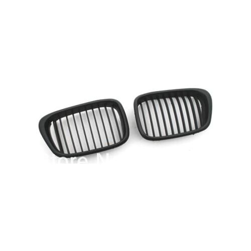 Replacement Euro Style Matte Black Front Grille For BMW E39 facelifted 5 Series